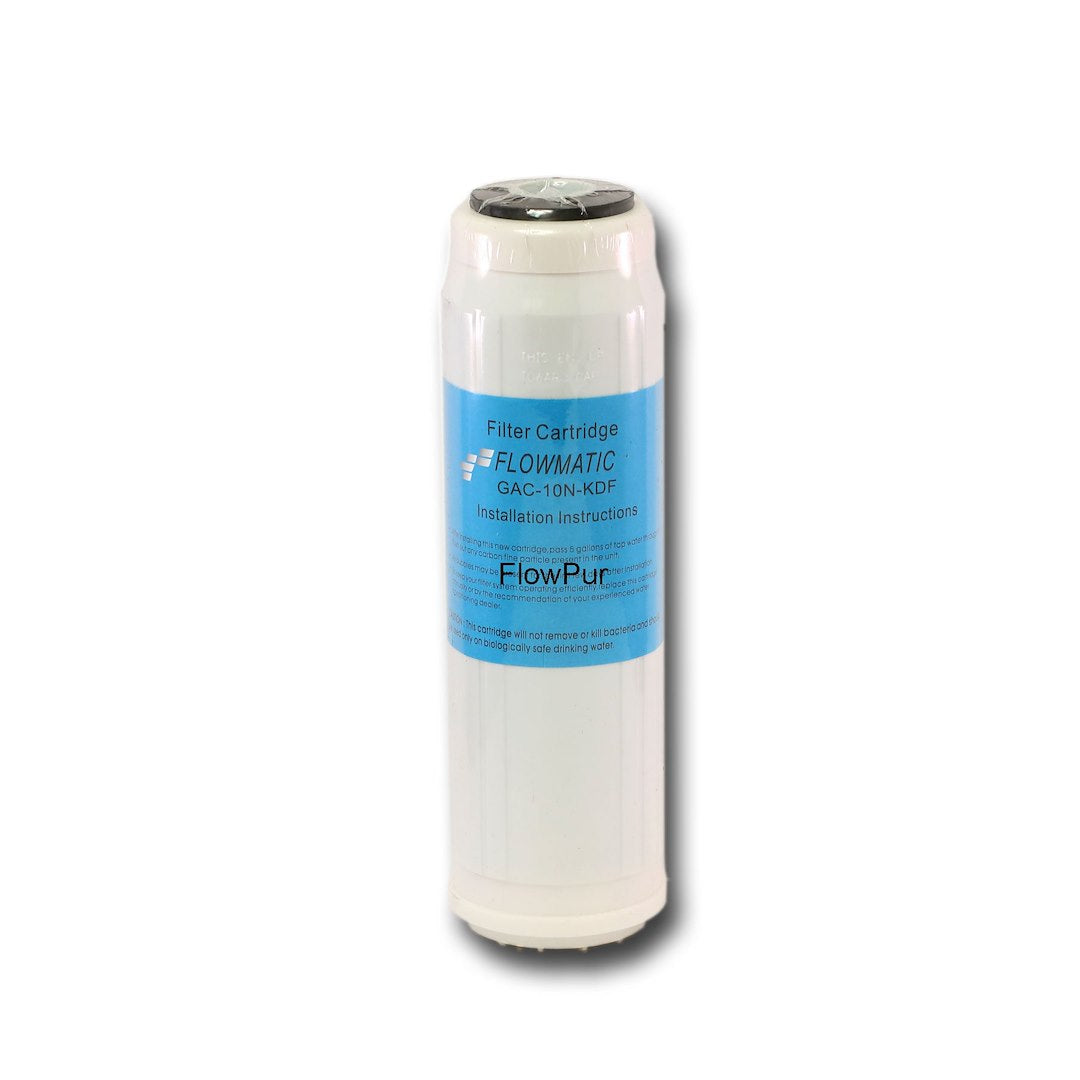 Flowpur/ Watts Gac10n/Kdf-Rv Fresh Water Filter Cartridge