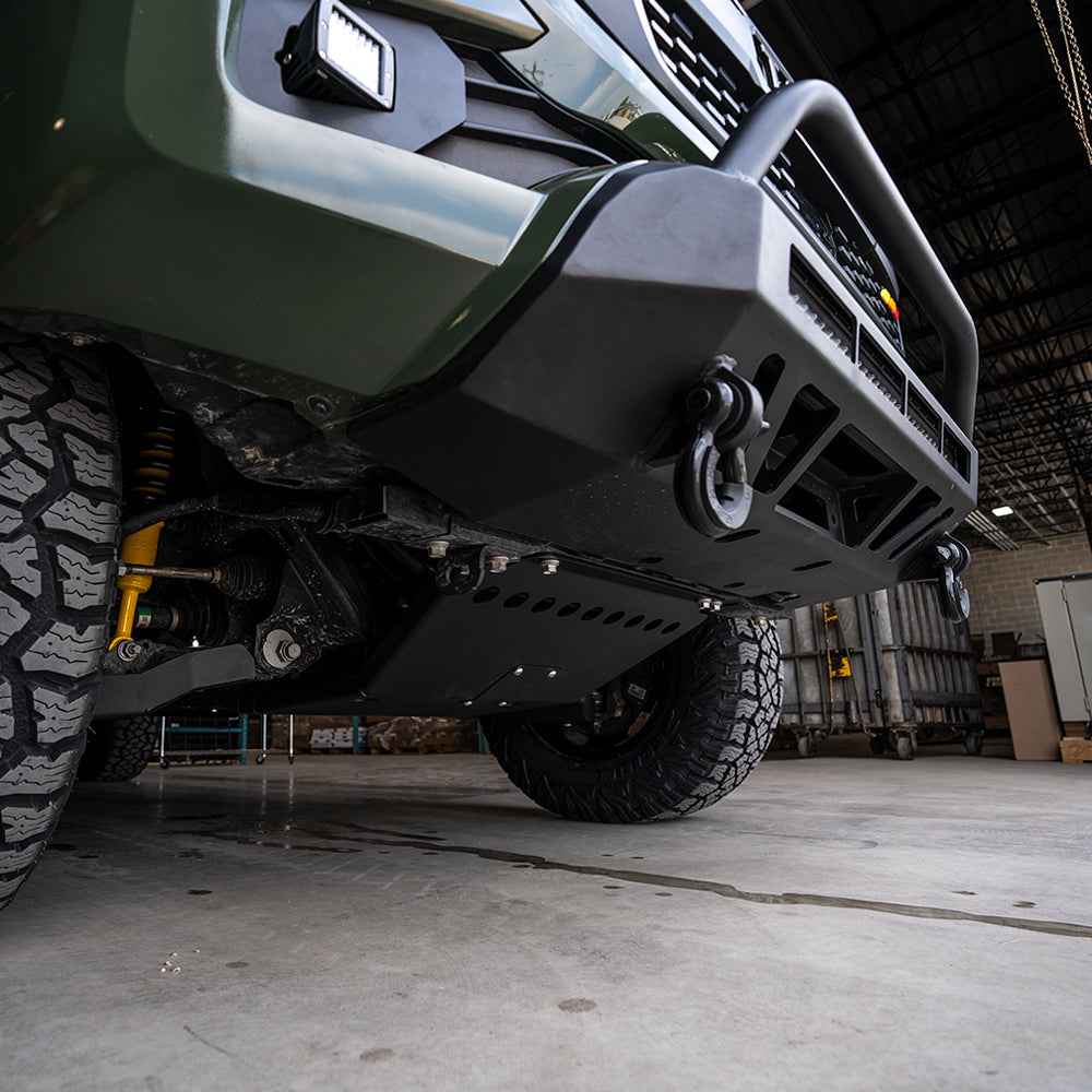 Cali Raised LED CR3306 Tacoma Stealth Bumper with Bull Bar
