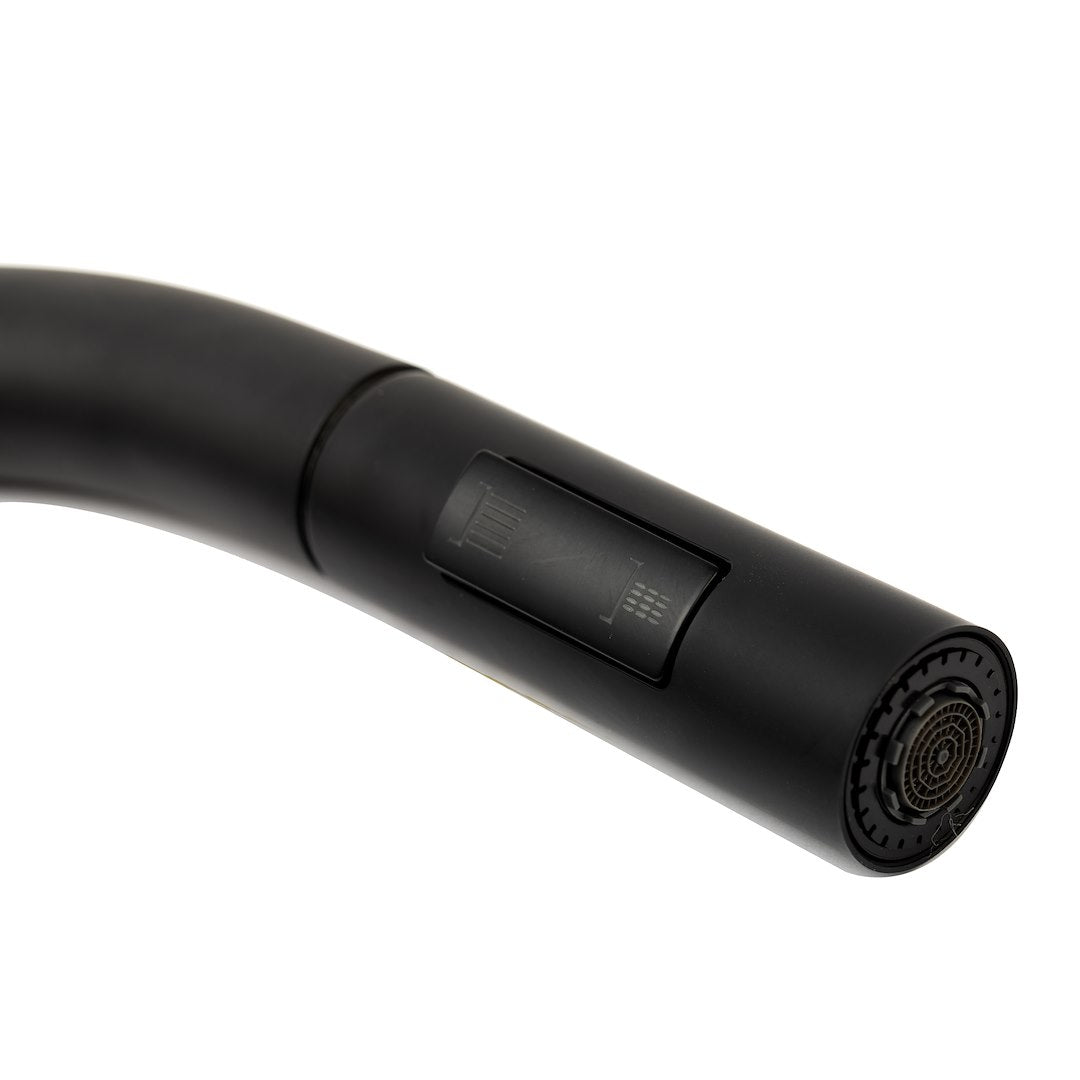Dura Faucet 1/2 Inch Lever Pull Out Spout Faucet (Mk530slkmb)