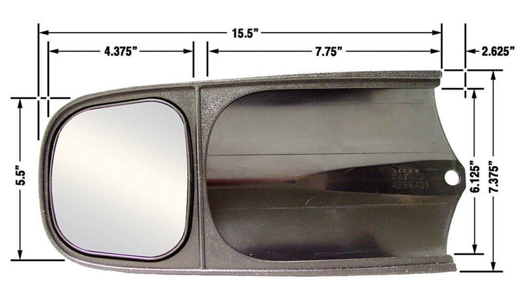 Cipa Usa 10000 Exterior Towing Mirror - image 3