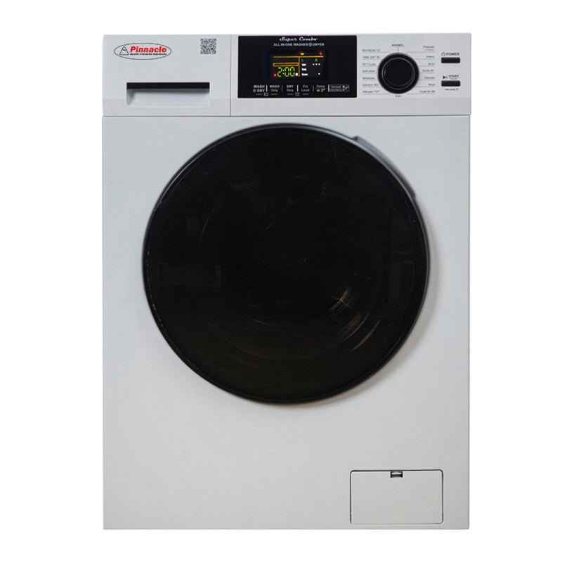White 15 lb Washer Dryer Combo – 110V, Convertible Drying 22-4600 L W