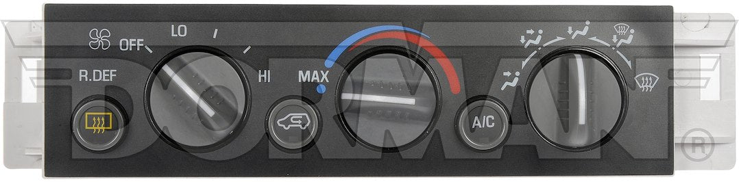Dorman 599-006 White Snap-In Climate Control Panel - image 2