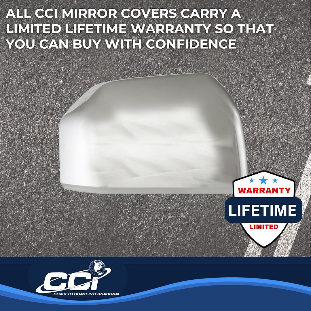 Coast To Coast MC67511 F-150 Chrome Mirror Top Covers - image 4