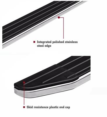 Black Horse Offroad Premium Running Board PR-W2076 - image 7