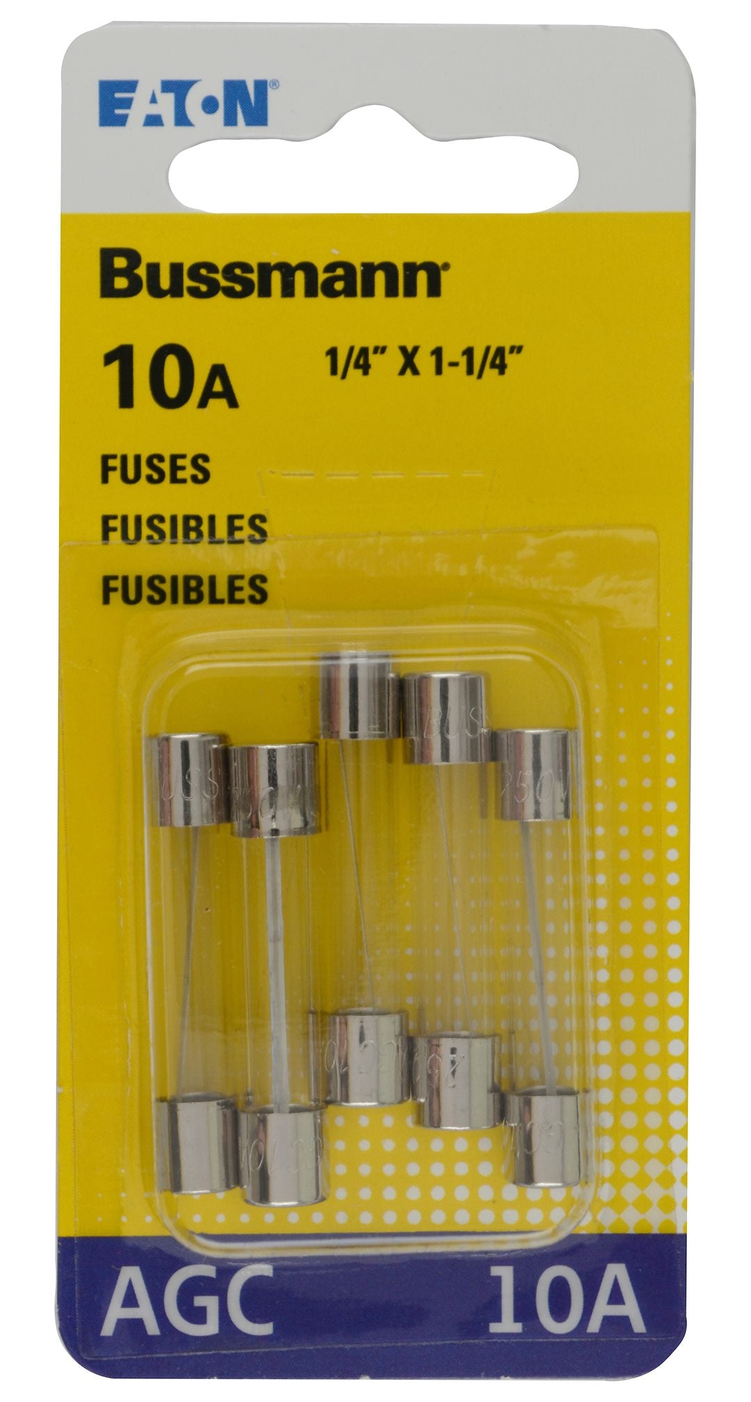 Bussman Agc Fuse (Bpagc10rp) – Type: Glass Tube