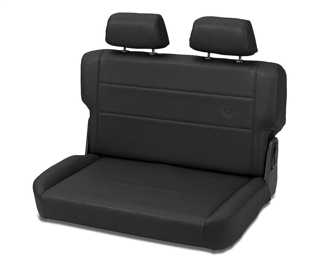 Bestop 39440-15 Black Denim Vinyl Rear Bench Seat - image 1