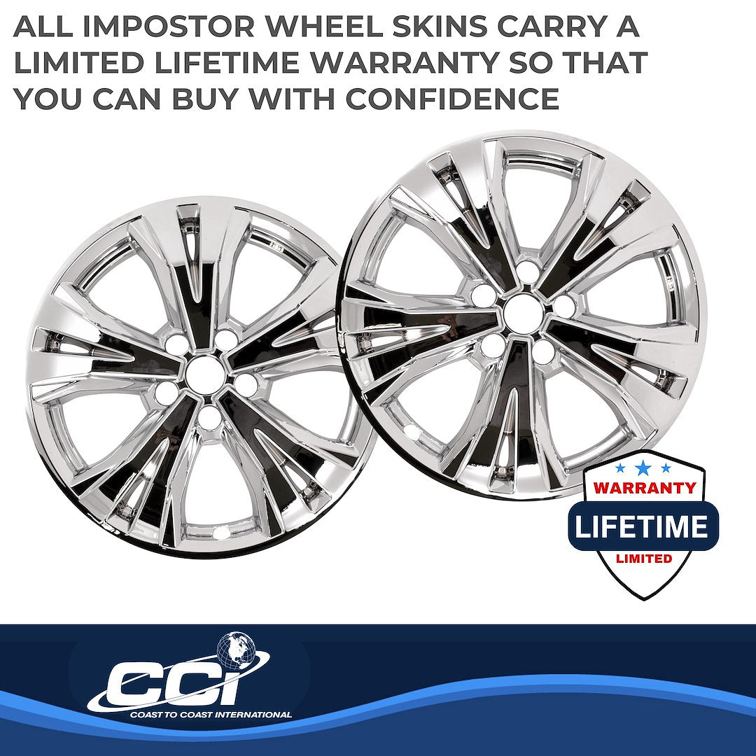 Coast To Coast IMP461X Rogue Chrome 18-Inch Wheel Skins - image 3