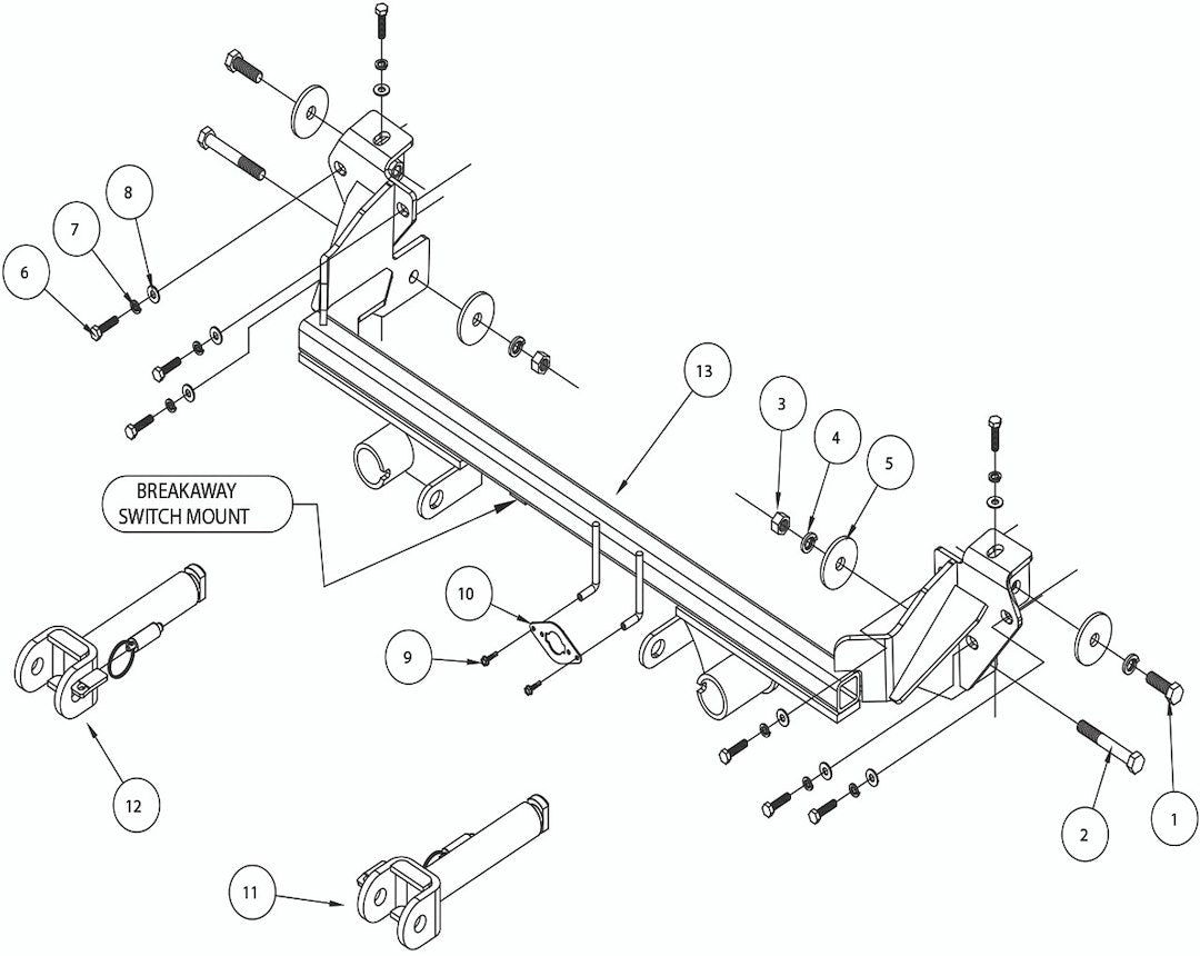 Roadmaster Direct-connect Steel Vehicle Baseplate (5215595)