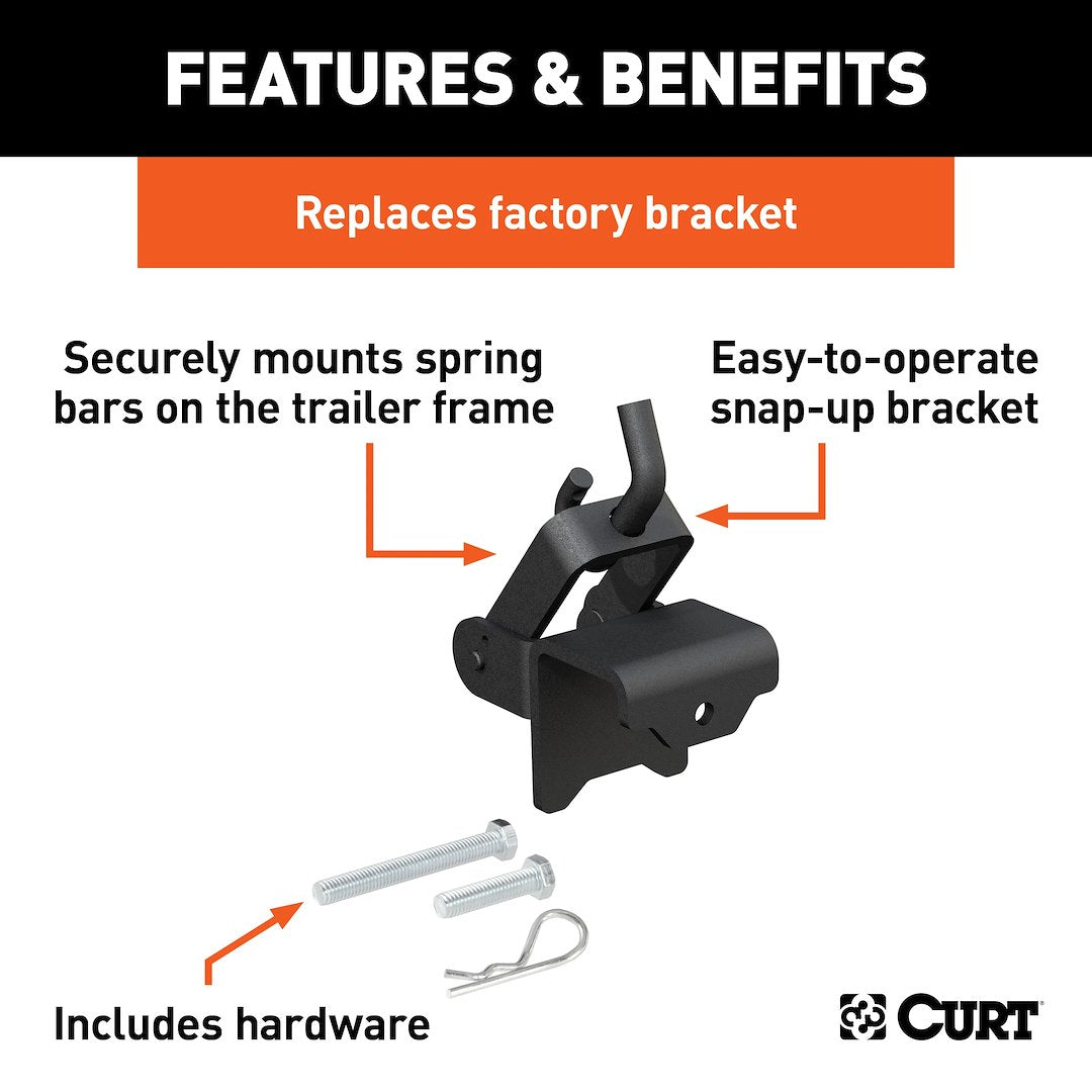 Curt 17008 Weight Distribution Hitch Bracket - image 2
