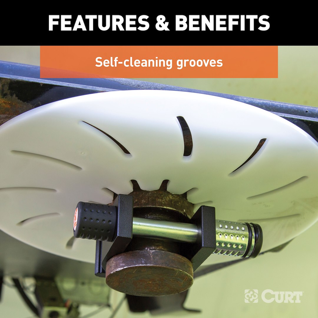 CURT Fifth Wheel Trailer Hitch Lube Disc (16722) – Size: 12 Inch