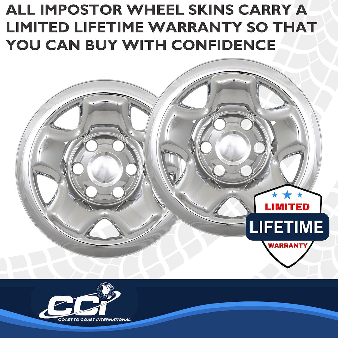 Coast To Coast IMP68XN 16-Inch Chrome Tacoma Wheel Skins - image 4
