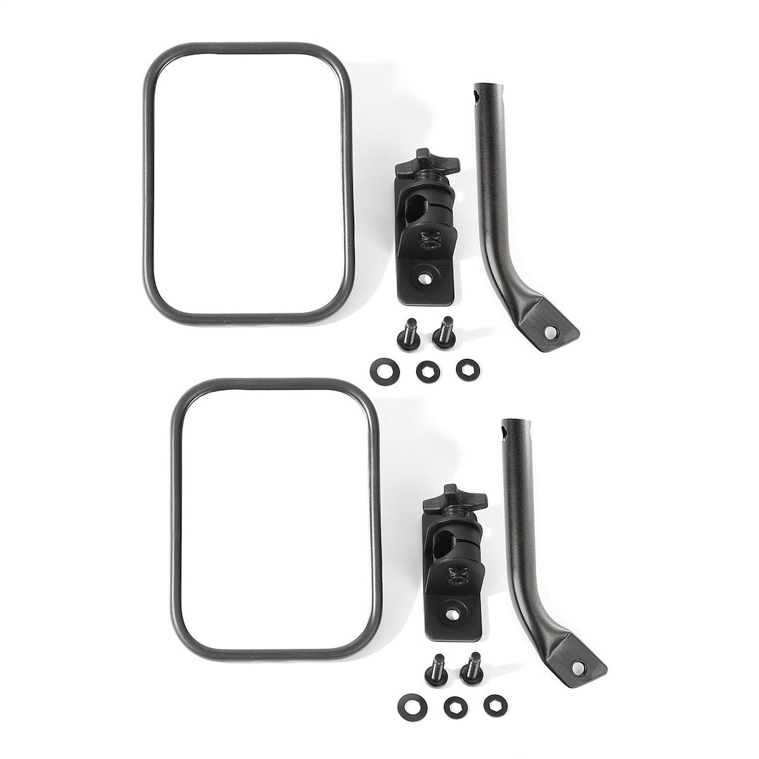 Rugged Ridge 11025.22 Quick Release Stubby Trail Mirror