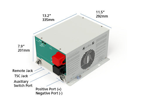 Xantrex 81-2010-12 Power Inverter/ Battery Charger - image 3