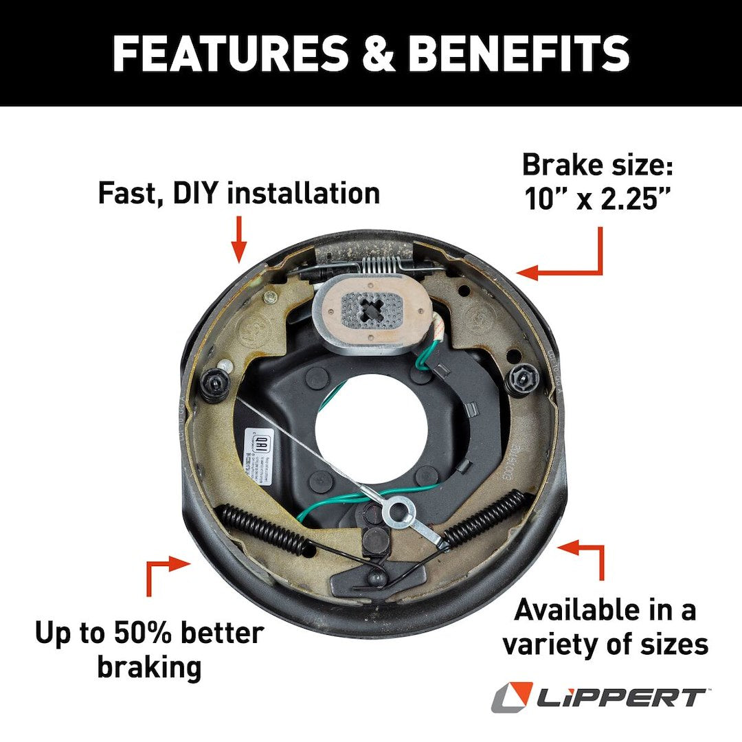 Lippert Components 296649 Trailer Brake Assembly - image 6