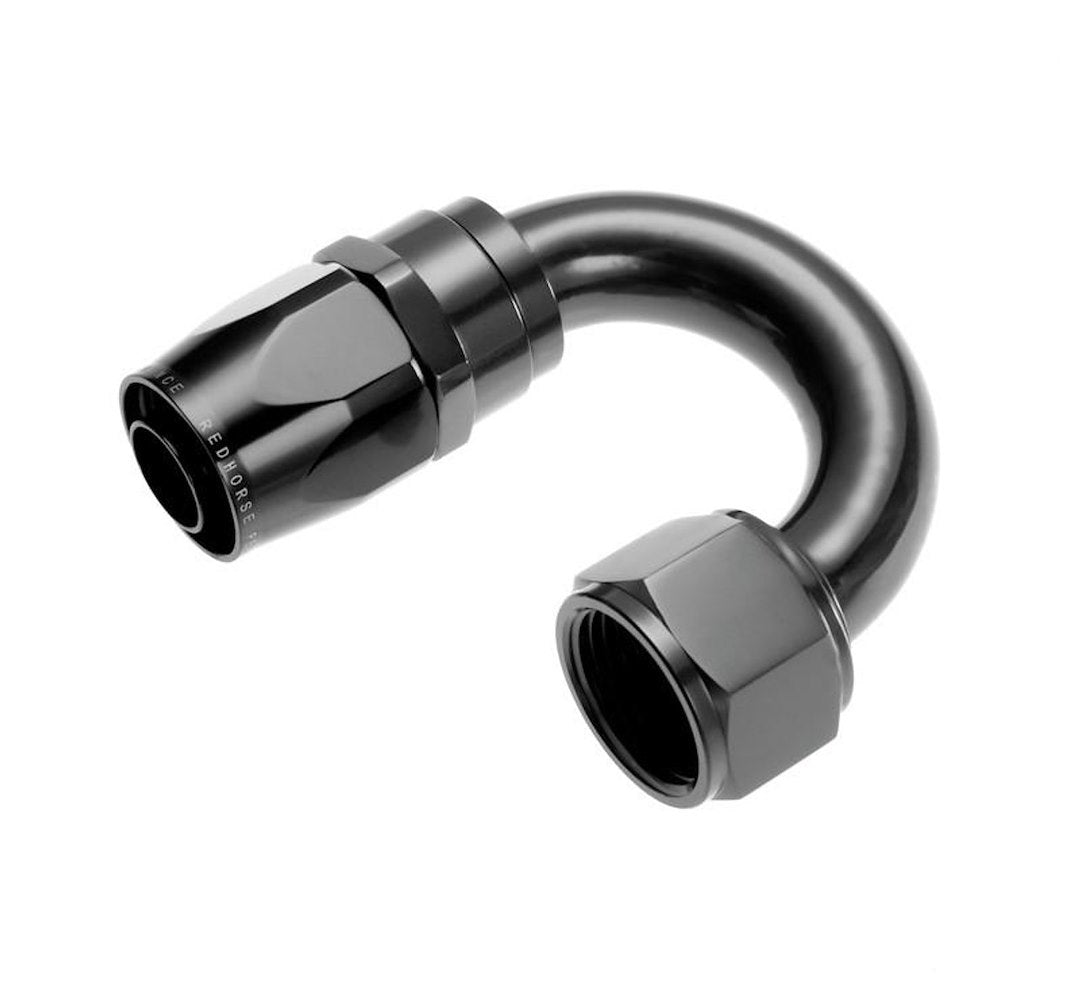 Redhorse 1180-08-2 Black -8 AN Female Swivel Hose End