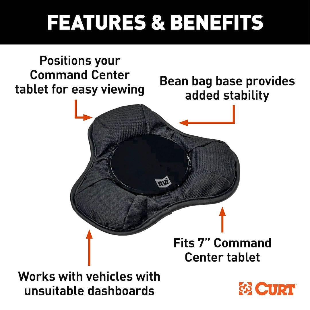 Curt 52213 Towed Vehicle Brake Control Radio Mount - image 2