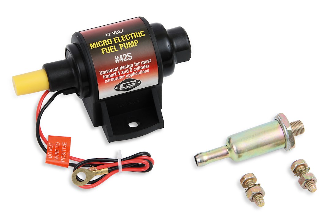 Mr. Gasket 42S Inline 12-Volt Electric Fuel Pump
