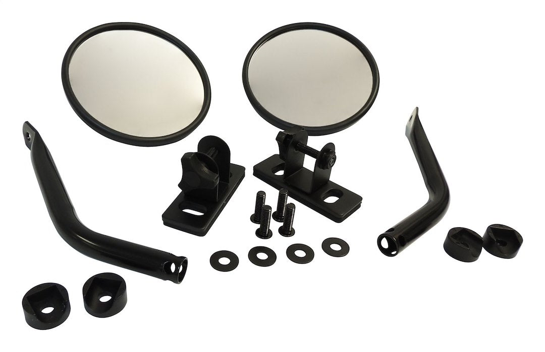 Crown Automotive RT30020 Round Quick-Release Mirror Pair - image 1