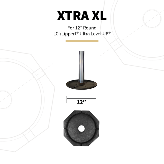 Snappad Xtrl12sp4 Leveling Jack Foot Pad - image 4