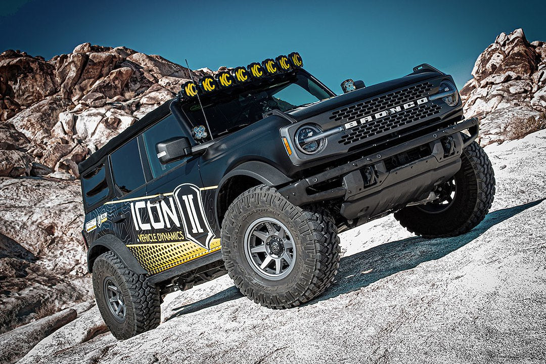 Icon Vehicle Dynamics 48602 2.5 Front Stud Coilover Shock