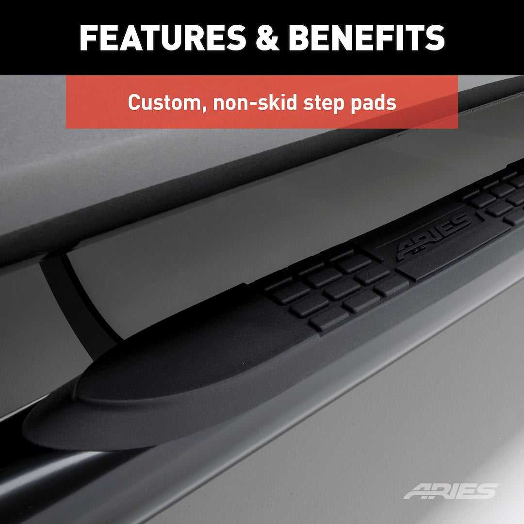 Aries With Surface Steps Round Nerf Bar 203014 - image 7