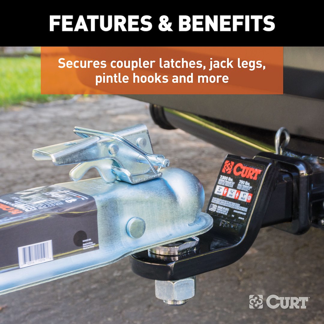 CURT Trailer Hitch Pin (25080) – Length (In): 2-3/4 Inch