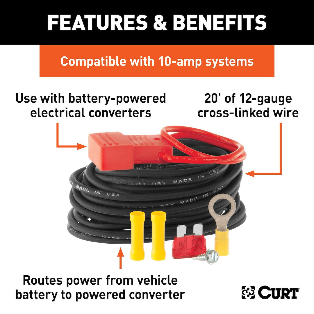 Curt 55151 Trailer Wiring Installation Kit - image 3