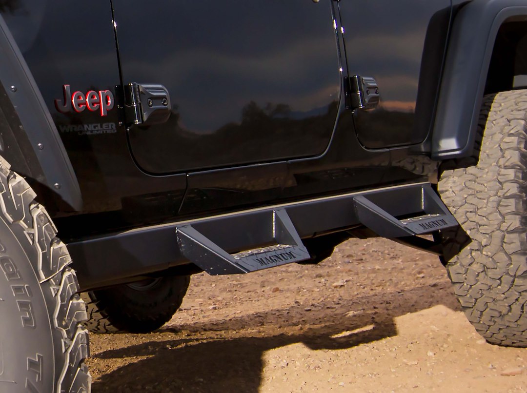 Raptor RTS74JP Magnum RT Black Drop-Down Step Bars