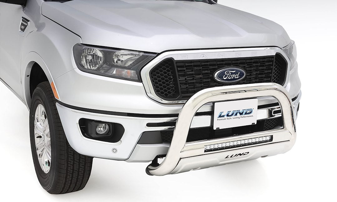 Lund 47021300 Polished Stainless 3-1/2-Inch Bull Bar