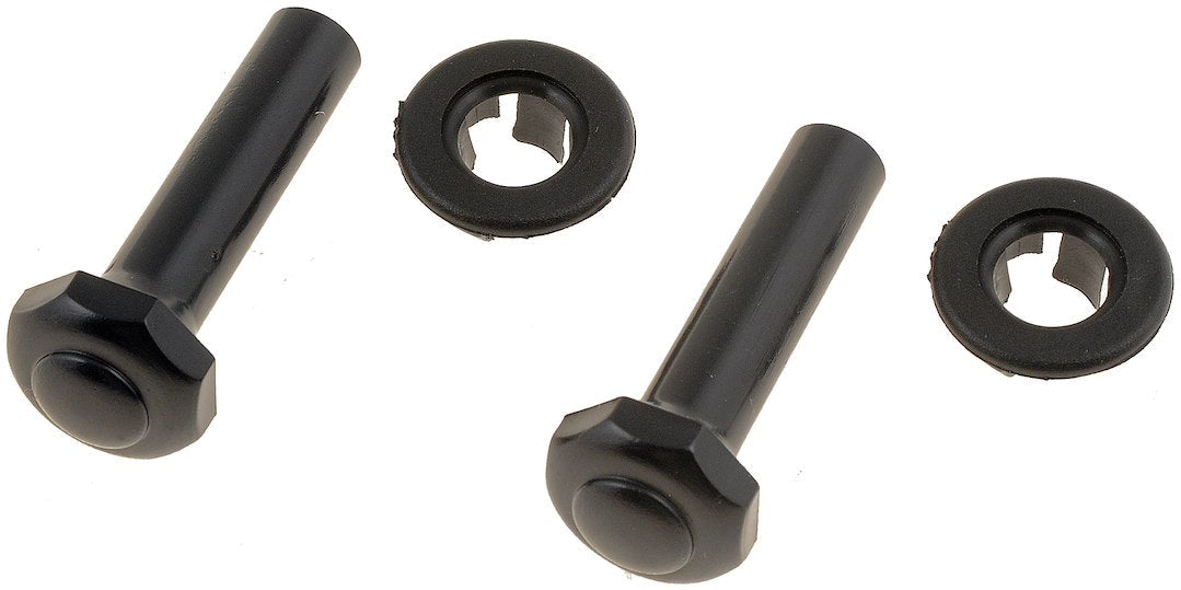 Dorman HELP! 75407 Chrome OE-Style Door Lock Knobs, Pair - image 2