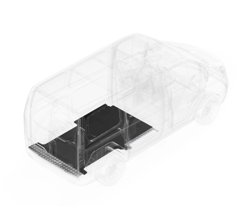 Legend Fleet 75c1-135-6441.1 Transit Crew Van Floor Liner