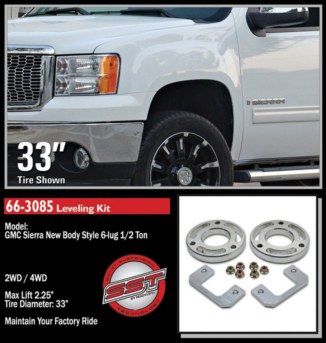 ReadyLift 66-3085 2.25-Inch Strut Leveling Kit for GM Half-Ton