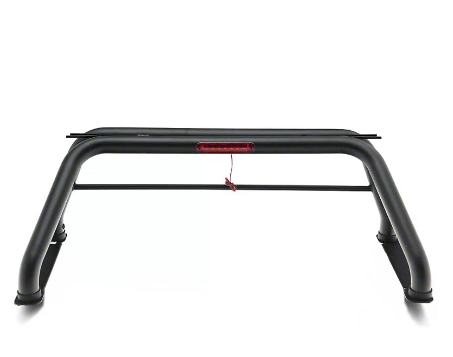 Black Horse Offroad RB015BK Tubular Powder Coated Steel Truck Bed Bar - image 3