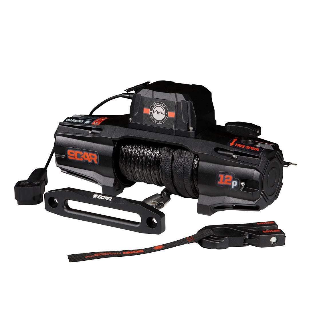 Overland Vehicle Systems 19129901 S.C.A.R. 12,000 lb Winch