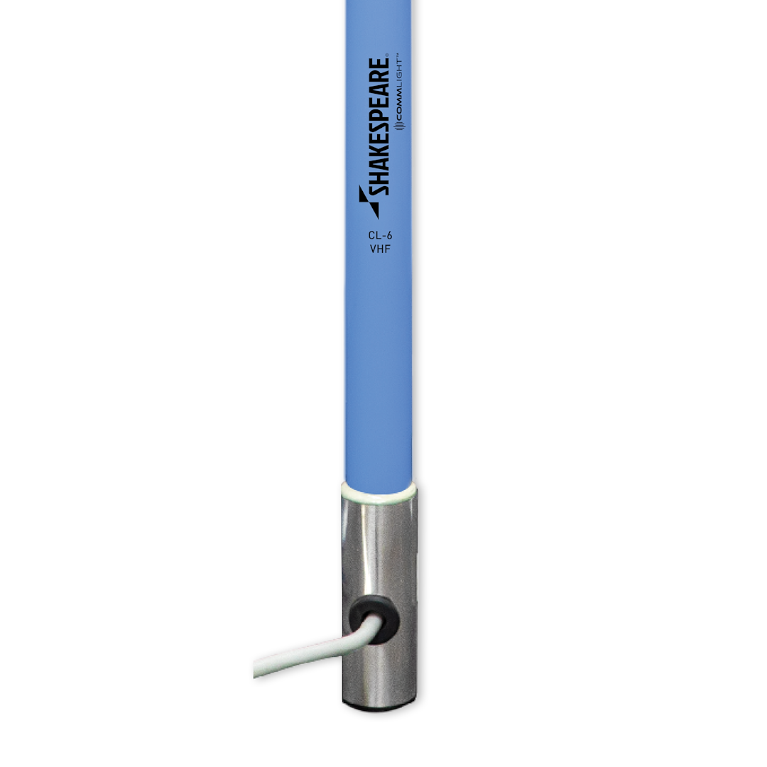 Shakespeare Cl-6 RGB-Lighted 6 dB VHF Antenna