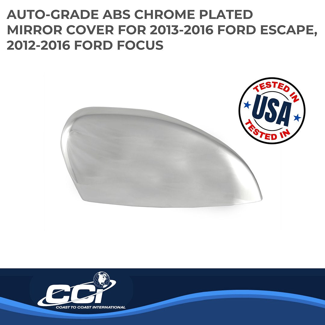 Coast To Coast MC67491 Escape Chrome Mirror Top Covers - image 2
