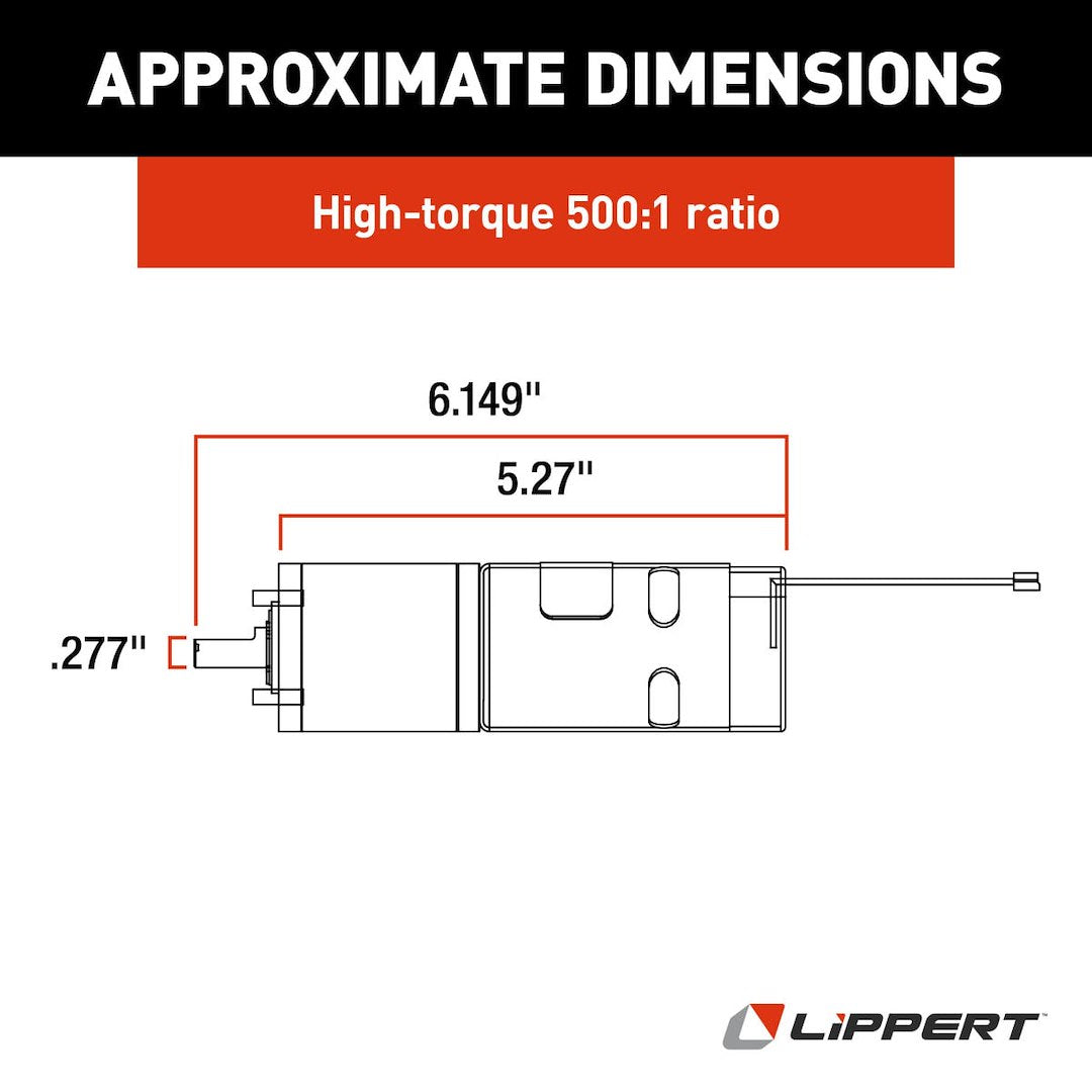 Lippert Components 287298 Slide Out Motor - image 5
