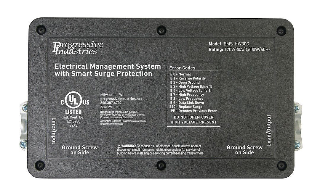 Progressive Industries Ems-Hw30c Surge Protector - image 4