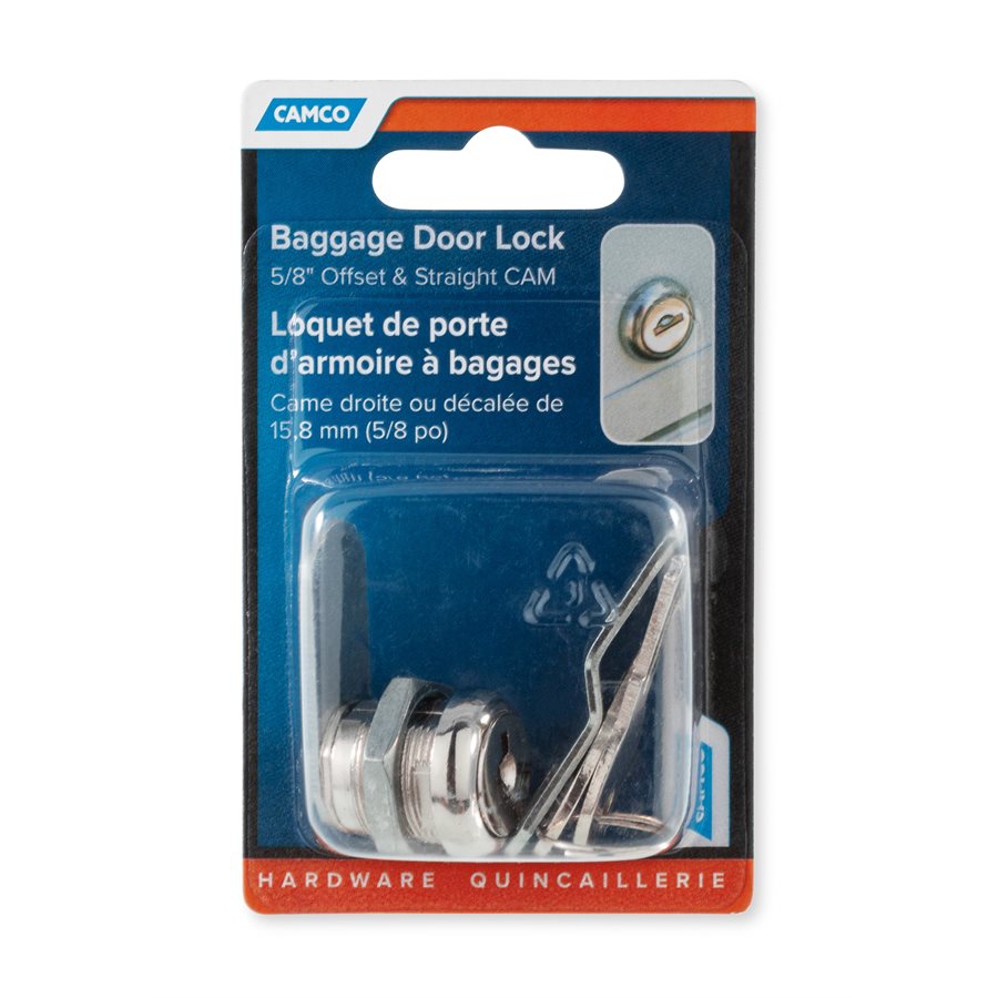 Camco Lock Cylinder (44340) – Length: 5/8 Inch