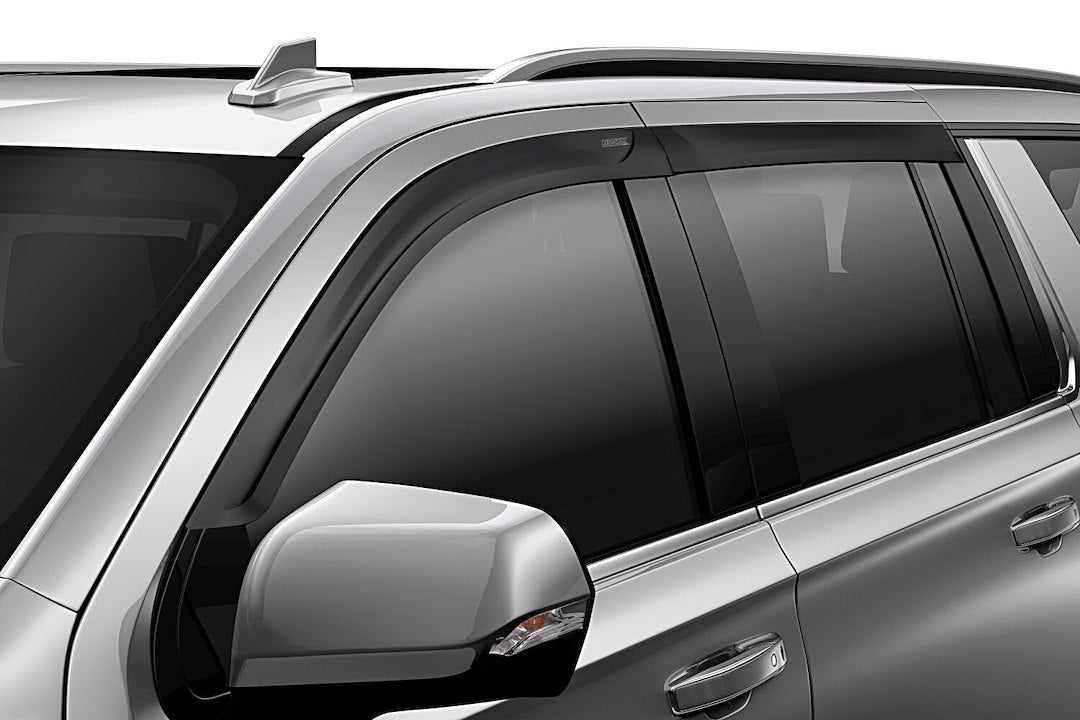 Husky 2857092 Low Profile Ventvisor Matte Black Set, 4-Piece