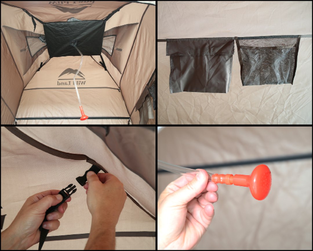 Overland Vehicle Systems 26019910 Camp Shower Surround - image 8