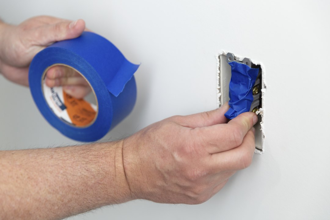 Shurtape 202879 CP 027 Blue Masking Tape, 24 Rolls