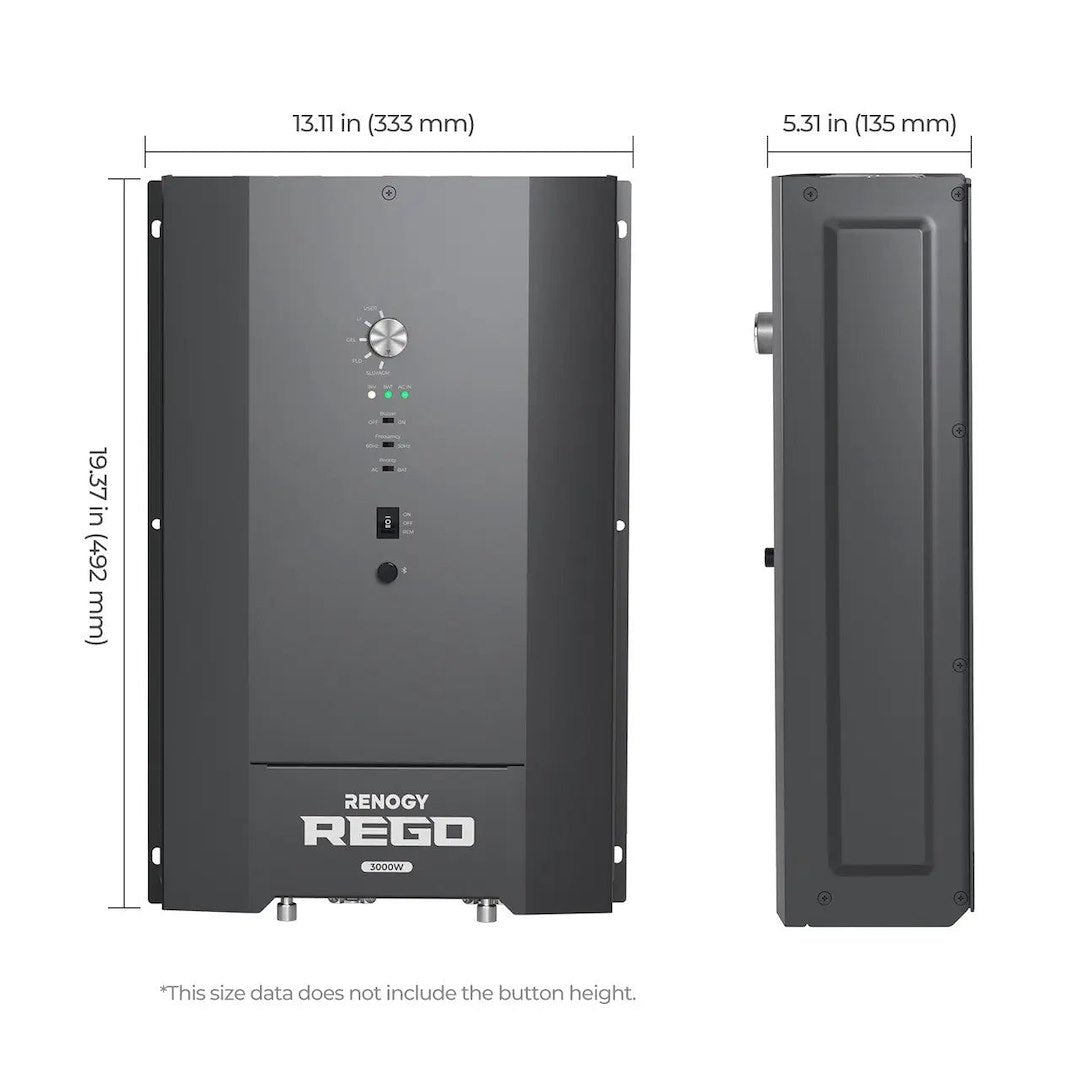 Renogy Riv1230rch-Sps-G2-Us Power Inverter/ Battery Charger - image 2