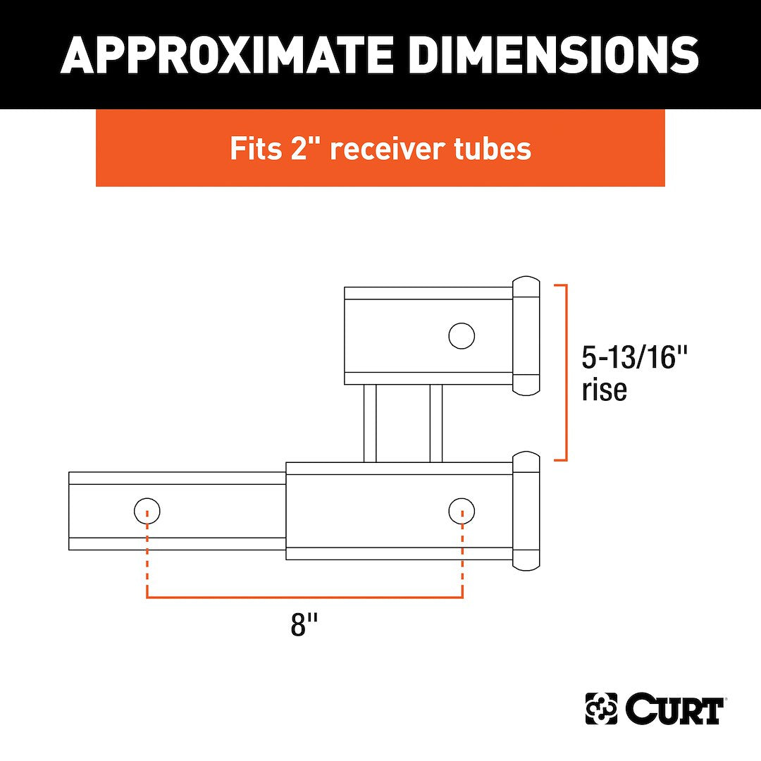 Curt 45792 Trailer Hitch Extension - image 5