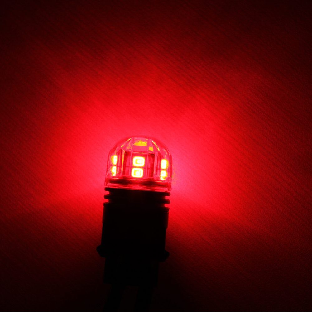 Putco HC3157R LumaCore Red 3157 LED Backup Bulbs
