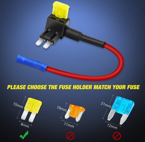 Recon 264001ftm2 Micro Fuse Tap with 5A and 30A Fuses