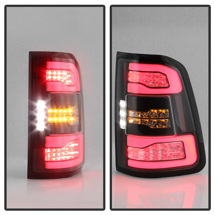 Spyder 5087294 Black LED Tail Light for Halogen-Model Applications