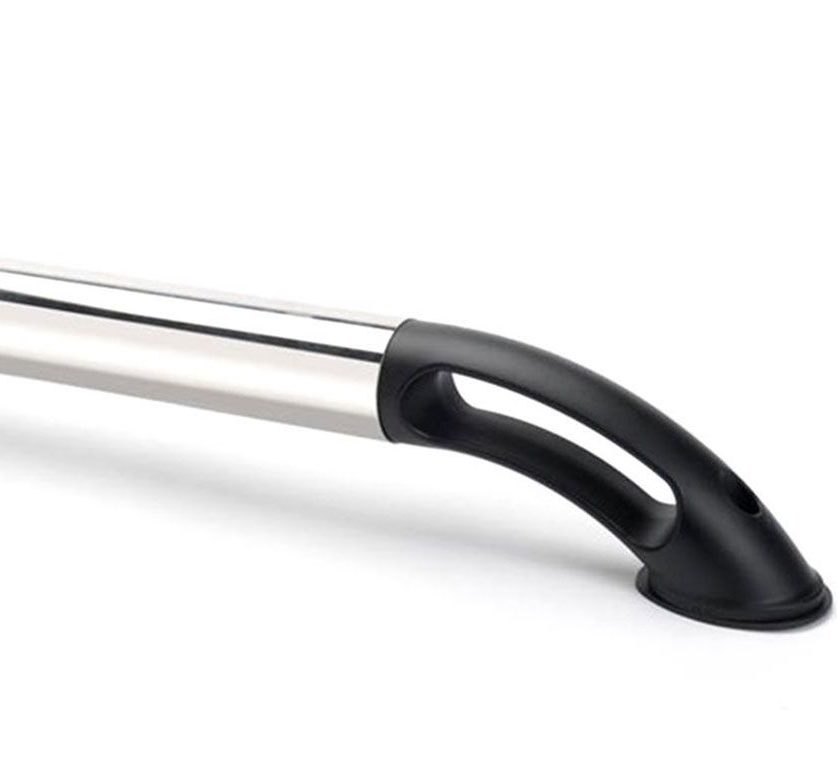Putco 48857 Silver Polished Round Tube Bed Side Rail