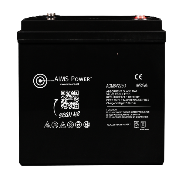 Aims Power Agm6v225g Battery - image 1