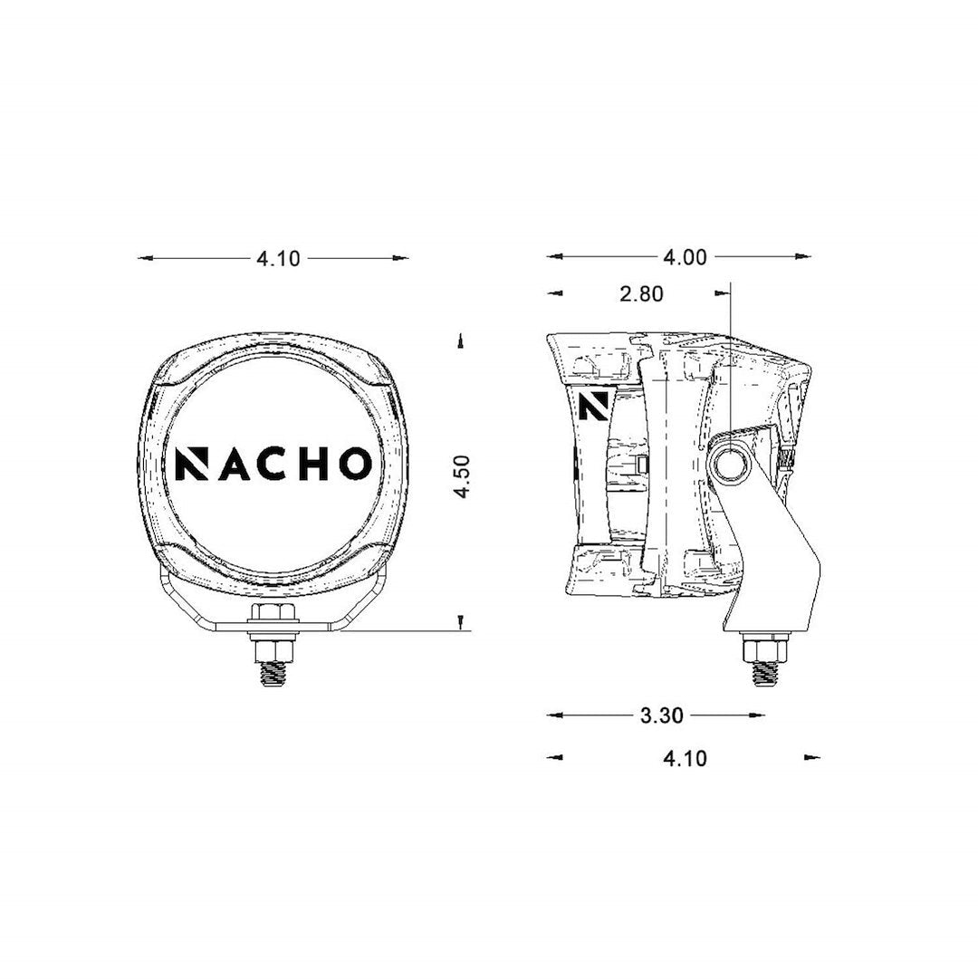 ARB NACHO 60 Watt LED Driving/ Fog Light PM411 - image 7